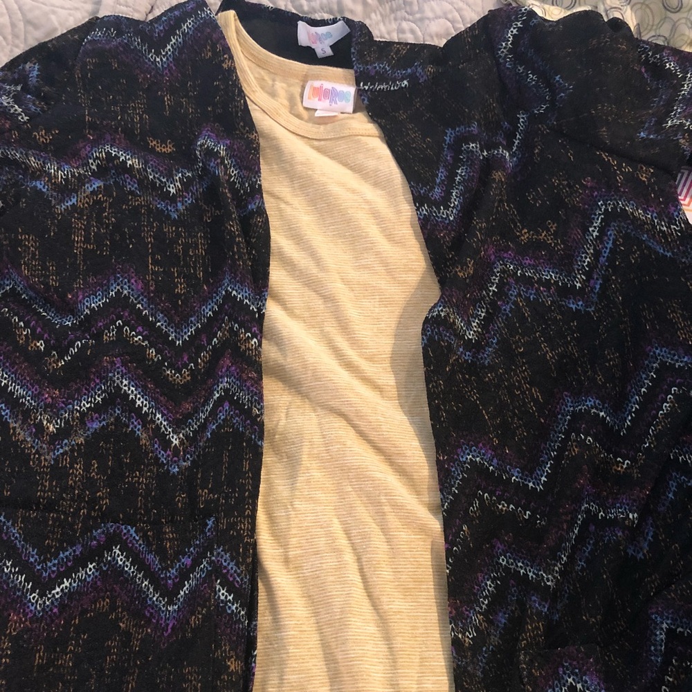 LuLaRoe Outfit, XS Carly, S Sarah